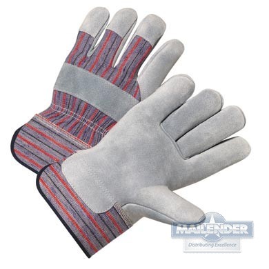 LEATHER PALM GLOVE MENS LARGE