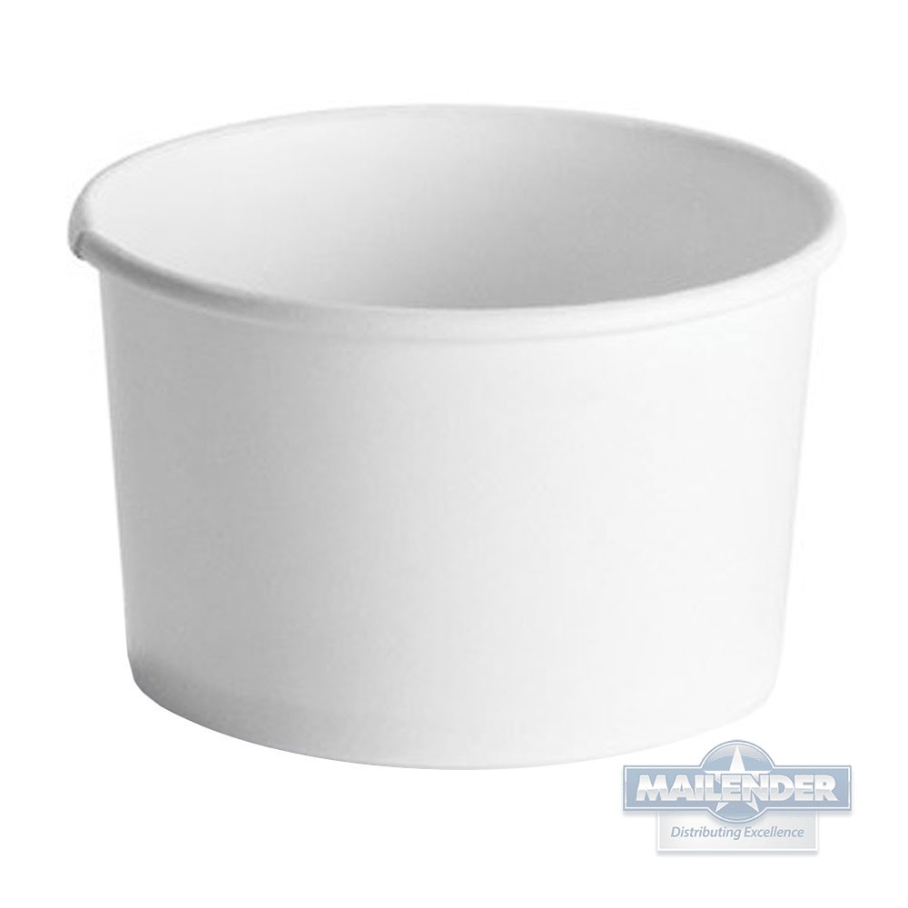 VICTORIA BAY 16 OZ WHITE PAPER FOOD CONTAINER 1000/CA (LID IS VB89107)