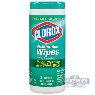 CLOROX FRESH SCENT DISINFECTING WIPES