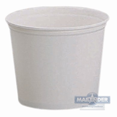 165 OZ WHITE UNWAXED UNPRINTED PAPER BUCKET