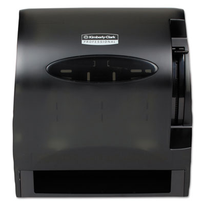LEV-R-MATIC ROLL TOWEL DISPENSER SMOKED