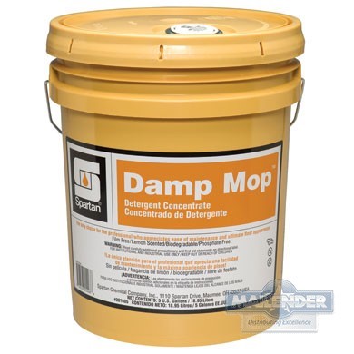 DAMP MOP FLOOR CLEANER CONCENTRATE NO RINSE (5GAL)