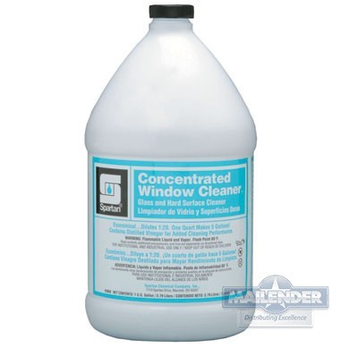 CLEANER CONCENTRATED WINDOW & GLASS (1GAL)