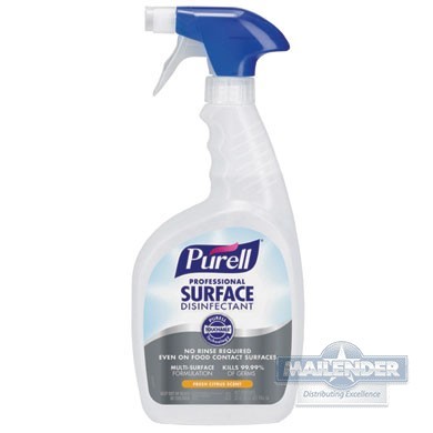 PURELL PROFESSIONAL SURFACE DISINFECTANT SPRAY (32OZ)