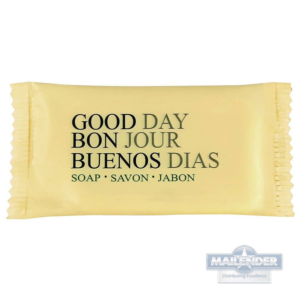 INDIVIDUALLY WRAPPED BAR SOAP, PLEASANT SCENT, 1,000/CA