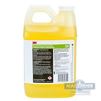3M NEUTRAL CLEANER FLOW CONTROL CONCENTRATE .5GAL