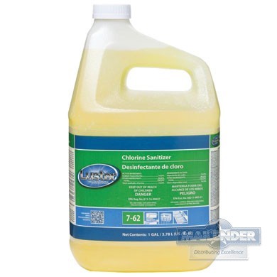 LUSTER CHLORINE SANITIZER CONCENTRATED 1 GAL
