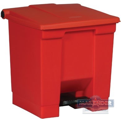 STEP-ON CONTAINER SAN WASTE MANAGEMENT RED (8GAL)