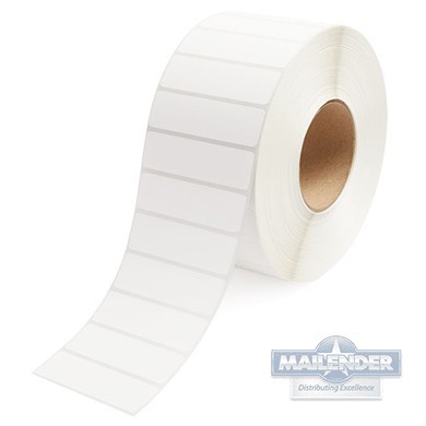 3.5"X1" DIRECT THERMAL TRANSFER LABEL 1" CORE 4" OD (1350/RL)