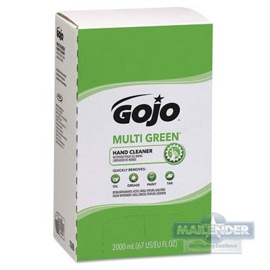 GOJO PRO TDX-20 MULTI GREEN HAND CLEANER (2000ML)