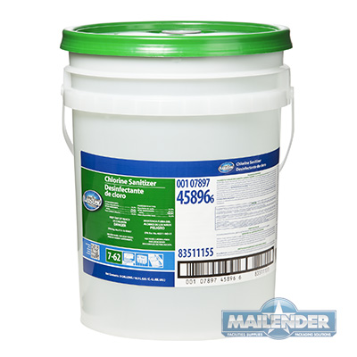 LUSTER CHLORINE SANITIZER CONCENTRATED 5 GAL