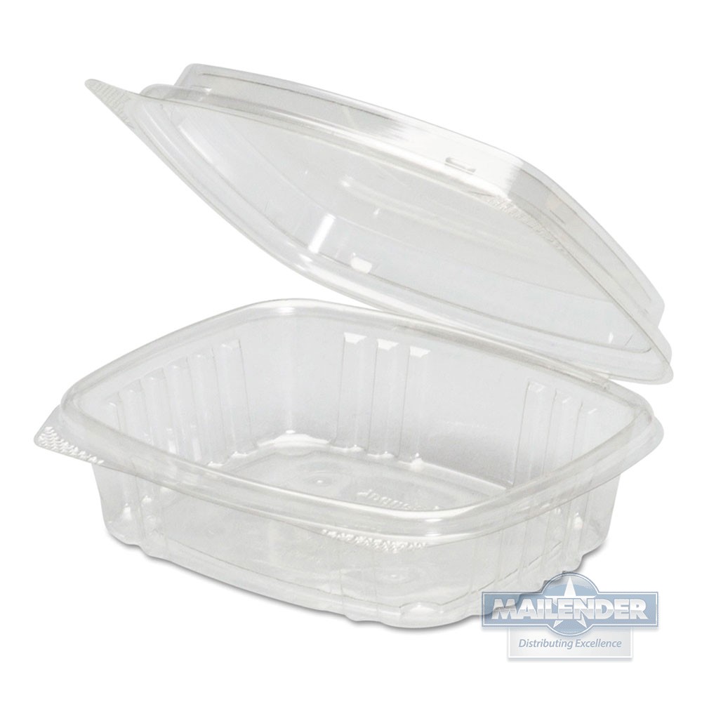 8 OZ CLEAR DELI CONTAINER W/ HINGED HI DOME LID