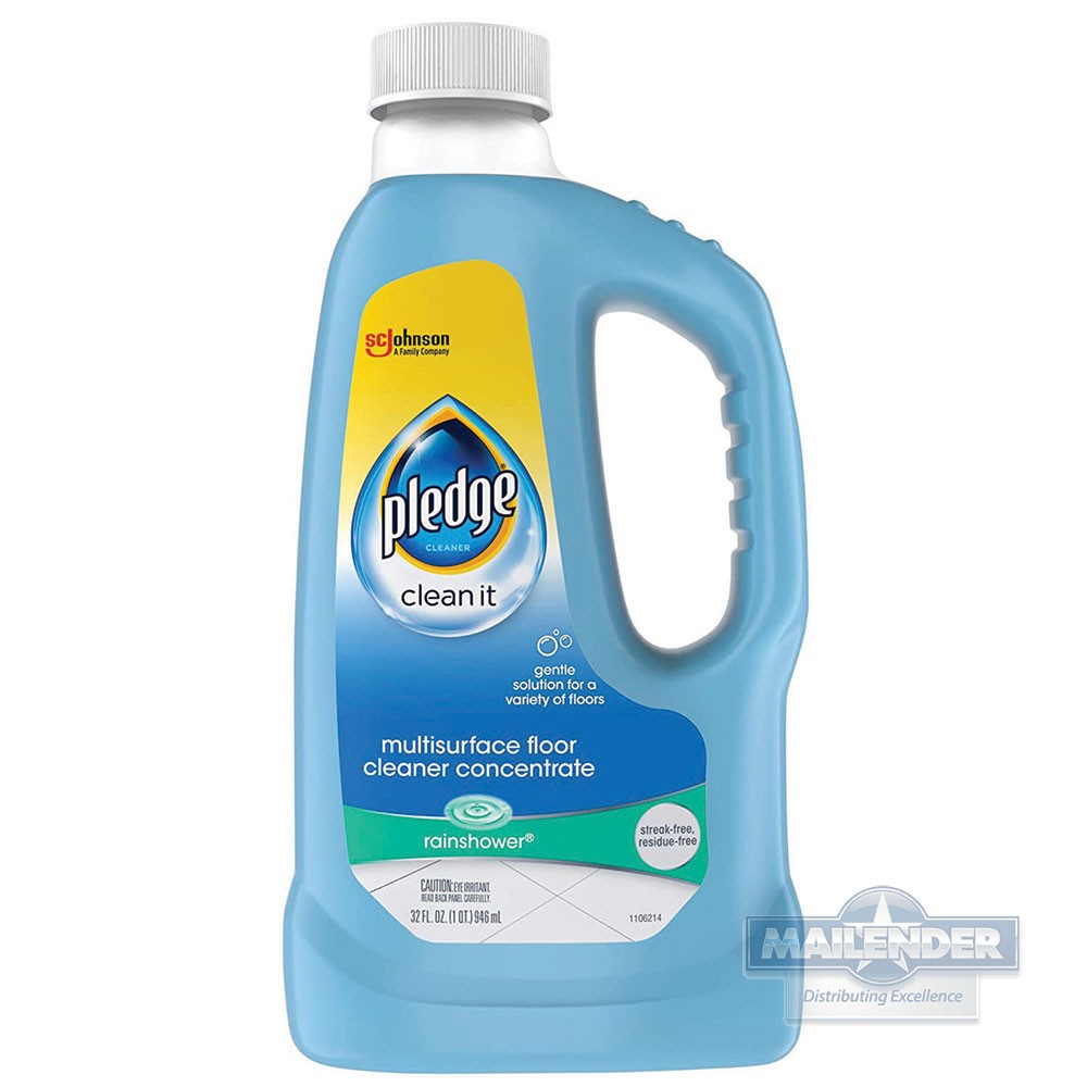 PLEDGE MULTISURFACE FLOOR CLEANER CONCENTRATE 1/QT